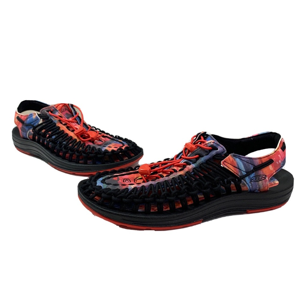 KEEN Mens Size 10 M UNEEK 2 Cord Sandals New York At Night 1024310 NIB New